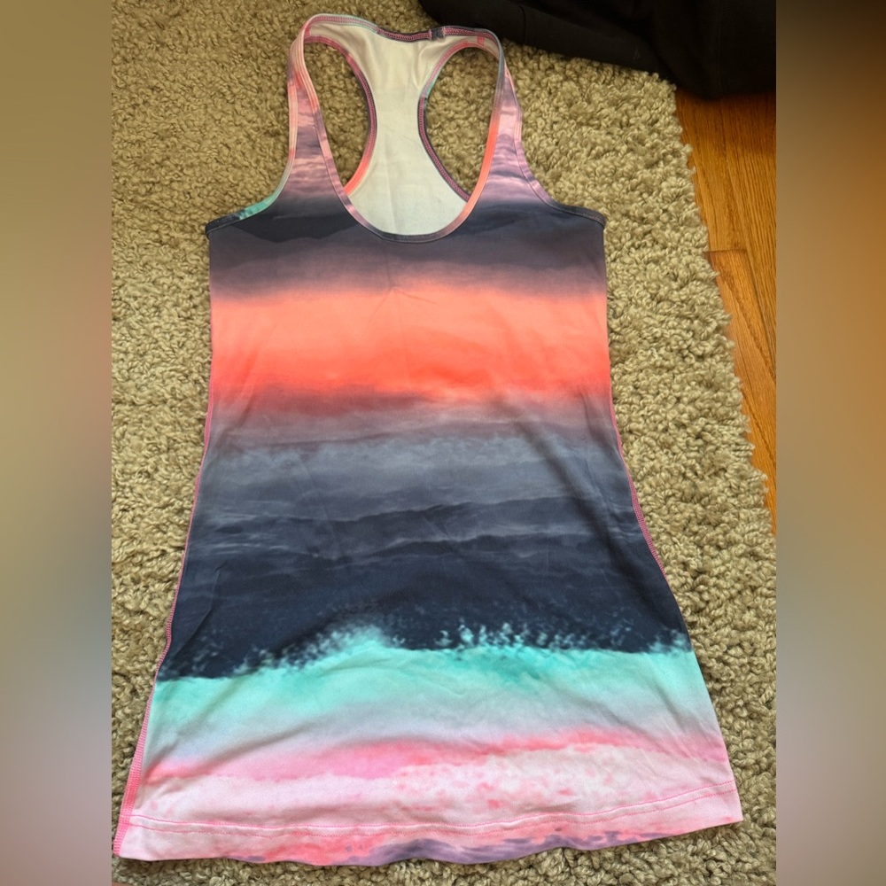 Lululemon Cool Racerback Beachscape‎ Multi - Picture 9 of 10